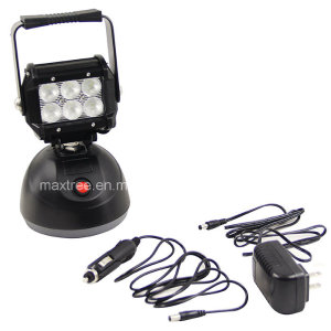LED Magnetic Work Light Eith Black Powder Coated with Handheld