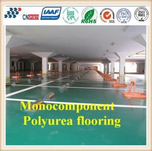 Simple Construction and Convenient Renovation Monocomponent Polyurea Flooring